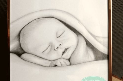 Porträt eines schlafenden Babys
